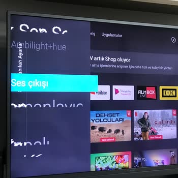 Philips TV Yazılım Güncelleme Sonrası Kayma Sorunu
