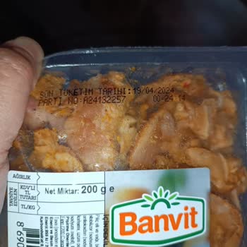 Yemeksepeti Market Yemeksepeti'nden Bozuk Tavuk Döner Hayal Kırıklığı