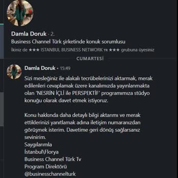 Business Channel Turk Diye Bir Kanal Yoktur, Youtube.com Yayıncıları