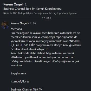 Business Channel Turk Diye Bir Kanal Yoktur, Youtube.com Yayıncıları