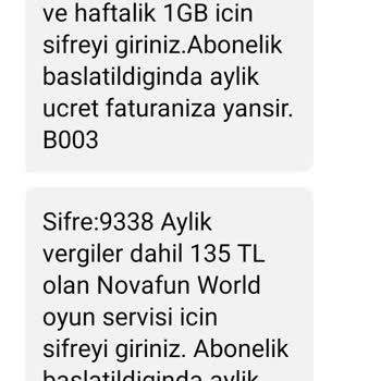 Vodafone İzin Almaksızın Mobicenter Vb. Üyelik Başlatma