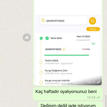 H&R Butik Değişim Yapılmadı Oyalandım