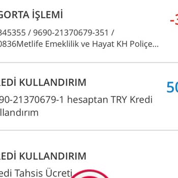 Metlife Emeklilik ve Hayat Hayat Sigortası İptali