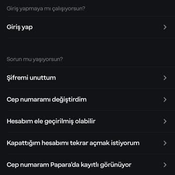 Papara Aynı Numara İle Yeni Hesap Açma Sorunu