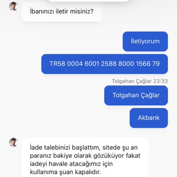 Klasgame. Para İademi Yapmıyor.