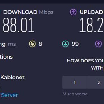 Kablo Net Yüksek Ping Değeri Bağlantı Kopmaları Ve 0 Hizmet
