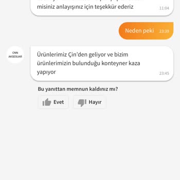 Trendyol Müşteriyi Memnun Etmemek Hayal Kırıklığına Uğratmak.