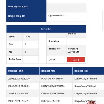 Sürat Kargo 1 Aydır Beklenen Kargo Ve İlgisiz Müşteri Hizmetleri