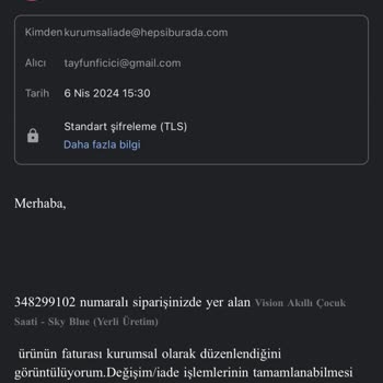 Hepsiburada İade Kabul Ettiği Halde Ürünü Geri Gönderdi