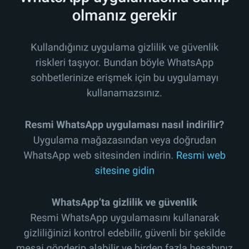 Poco Cep Telefonları WhatsApp'ım Şikayet Edildi