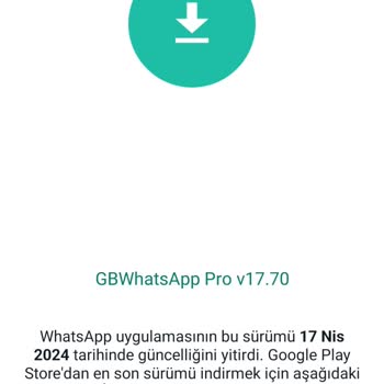 GB Whatsapp Wb WhatsApp Yeni Güncellemesi