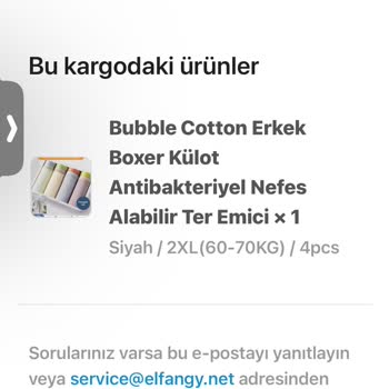 Elfangy.net 20 Günde Gelmeyen Ürün Ve İletişimsizlik Sorunu