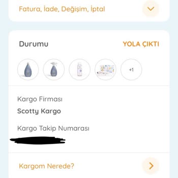 Ebebek Ve Anlaşmalı Kargo Şirketinin İşgüzarlığı