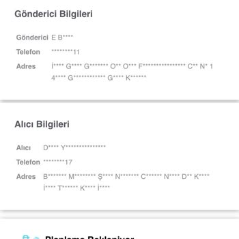 Ebebek Ve Anlaşmalı Kargo Şirketinin İşgüzarlığı