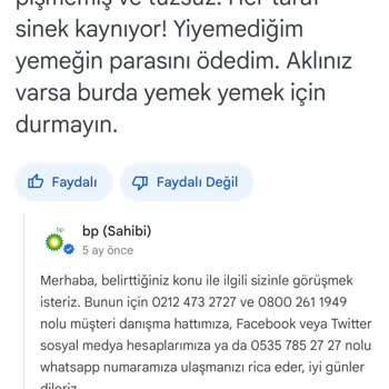 Gülel Dinlenme Tesisi İçin Müşteri Memnuniyeti Önemli Değil!