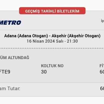 Obilet Para İade Yapılmadı