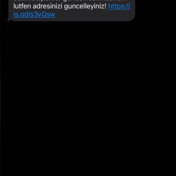 Teslim Edilemeyen Sipariş Mesajları