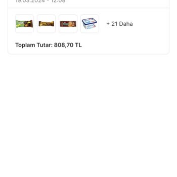 Migros Teslimat Ayıbı Teslim Edilmeyen Ürün, İade Edilmeyen Ücret