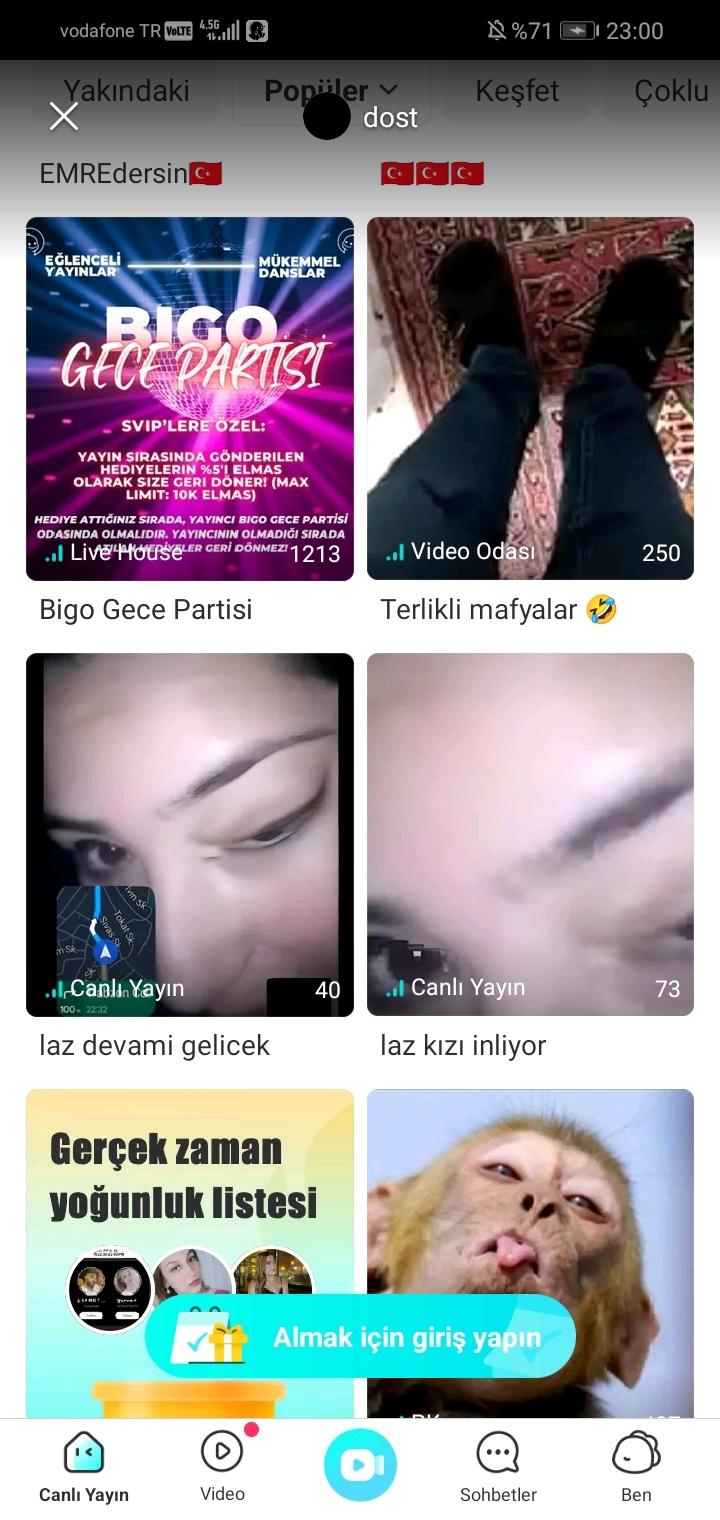 BigoLive Türkiye Bigo Lv De Adıma İfşa Tehdit Yayınları Açılıyor -  Şikayetvar