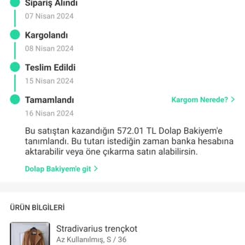Dolap Paramı Yedi