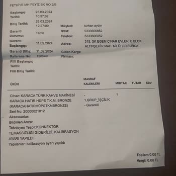 Karaca Züccaciye Kusurlu Ürün Geri Alım