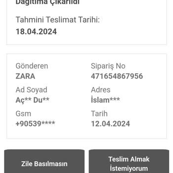 Bir Günde Kargo Teslim Edilmeyen Kargo