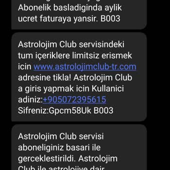 Astrolojim Club Astrolojim Clup Aboneliği -3699