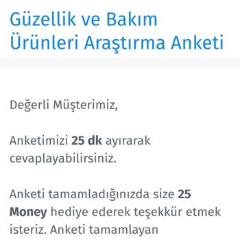 Anket Yollayıp Hediyesini Unutmak Migros Uzmanlığıdır...