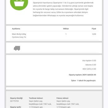 Dyson V15 Pişmanlıktır Parça Değişimi Yapmıyorlar