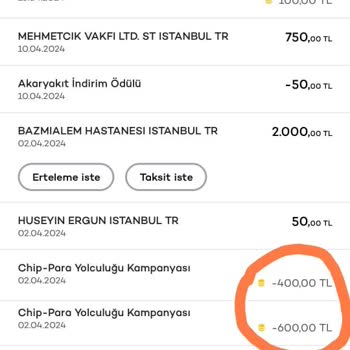 Akbank Chip Para Kampanyaları
