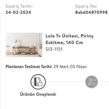 Vivense Teslimat Tarihi Gecikmesi, Müşteriye Bilgi Verememe