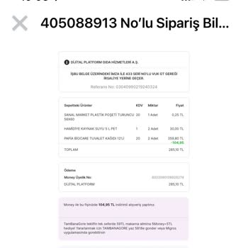 Migros 285 Liranın Peşine Düştüm