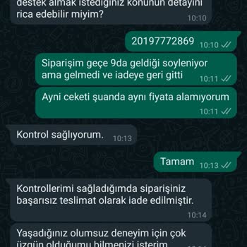 Pull and Bear Kendi Kendine İade Yapılması