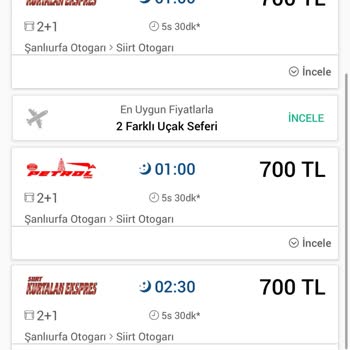 Kurtalan Ekspres Otobüs Biletine Gelen %75 Zam