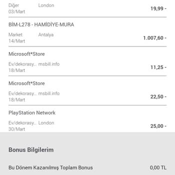 Garanti Bankası Bonus Kampanyası