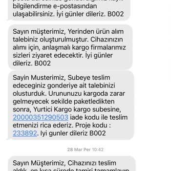 Dyson 2 Aydır Değişim Cihazımı Göndermiyorlar