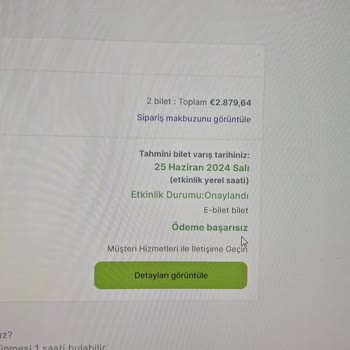 Viagogo Sitesi Hesabımdan 100 Bin Tl Nin Üzerinden Para Çekmek İstedi