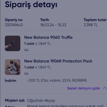Shopier Ayakkabı Alışverişinde Hayal Kırıklığı