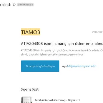 Tiamob Yetersiz İlgi Üretim Sevkiyat 2 Aydır Dolap Bekliyorum