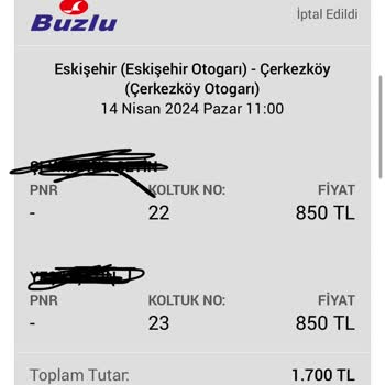 Obilet Satın Almadığım Biletin Ücretini Çekti İade Etmiyor