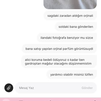 Gardrops Destek Ekibi Müşteri Mağduriyeti