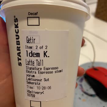 Starbucks'IN Sorumsuzluğu GETİR'İN İlgisizliği!