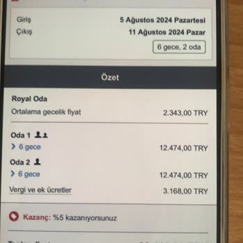 Hotels.com Para İade Yapılmadı