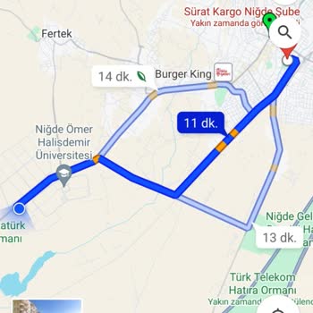 Sürat Kargo 10 Dakika Mesafeye Teslim Etmeyip Şubeden Alın Diyor.