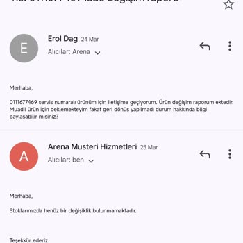 Razer Ürün Değişimimi Yapmıyor