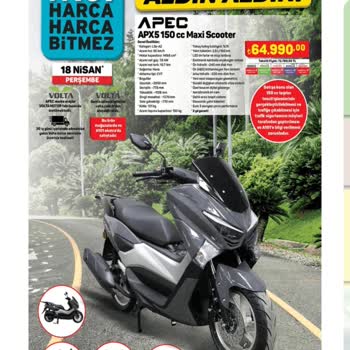 A101 İnsanları Aldatmasın. Stok Olmayan Ürün Yayınlıyor. Motor Apex5!