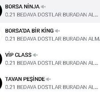 Telegram İMKB Manipülasyon Yapan Kişiler Hk.