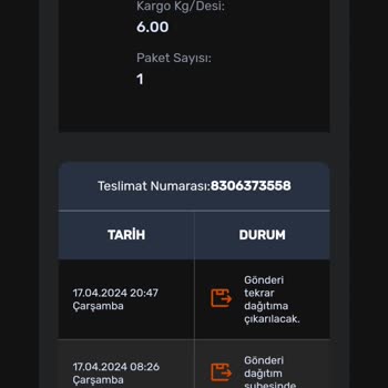 Aras Kargo Adana Toptancılar Şubesi Kargo Dağıtımı