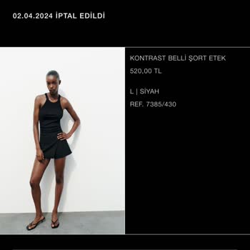 Zara Online Alışverişte Siparişlerim Sürekli İptal Oluyor!