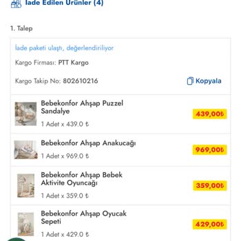 Cepte Şok Ücret İadesi Şikayeti